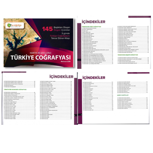 ÖABT Coğrafya Konu Anlatımlı / Harita ve Şekillerle Türkiye Coğrafyası